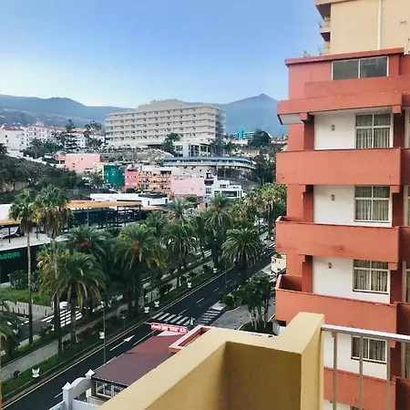 アパート Materdei Edificio Palmeras Playa プエルト・デ・ラ・クルス